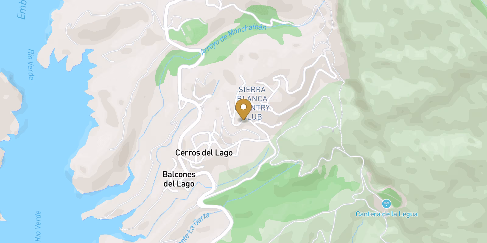 Mapa — Apartamentos de nueva construcción rodeados de naturaleza en Istán, cerca de Marbella